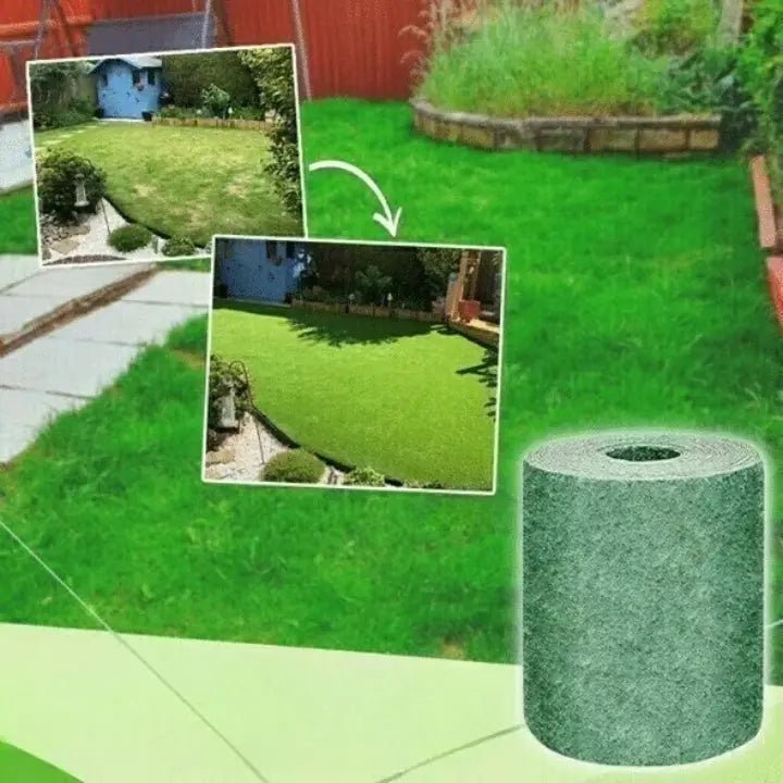 Lawn Turf | Quick Grass Restoration | Alternative to Sod Rolls