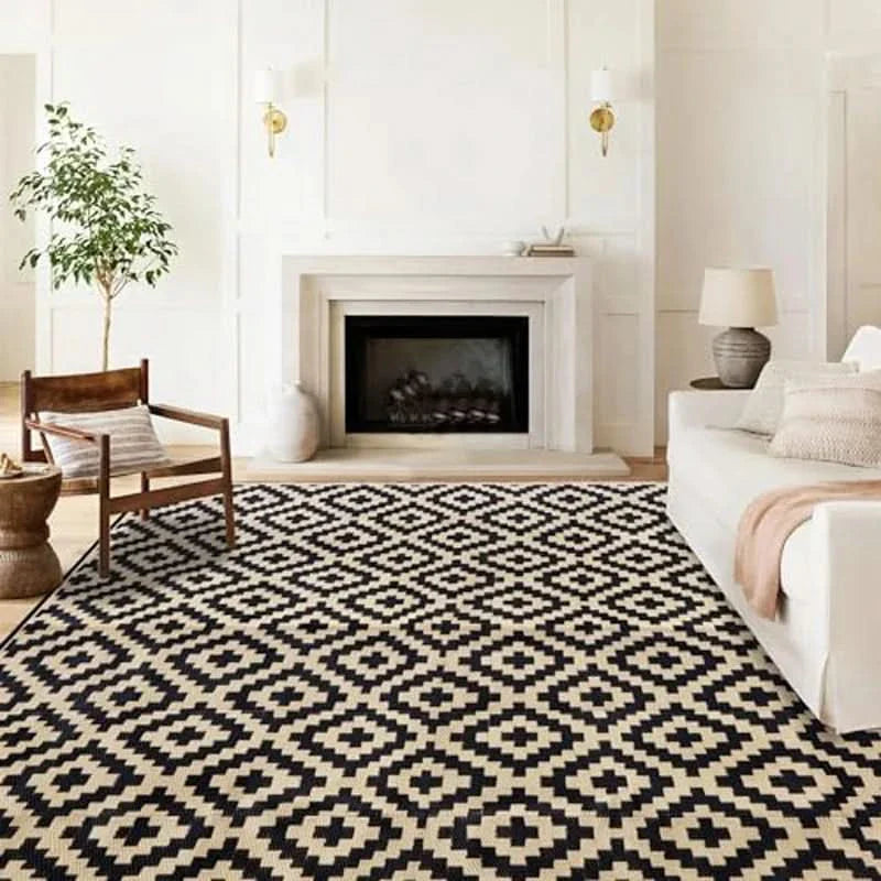 Waterproof Outdoor Area Rug – Reversible Design