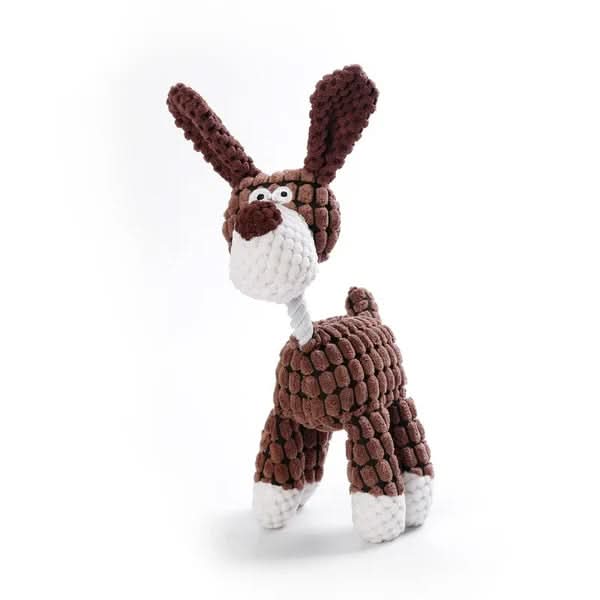 Durable Plush Squeaky Toy for Heavy Chewing Dogs