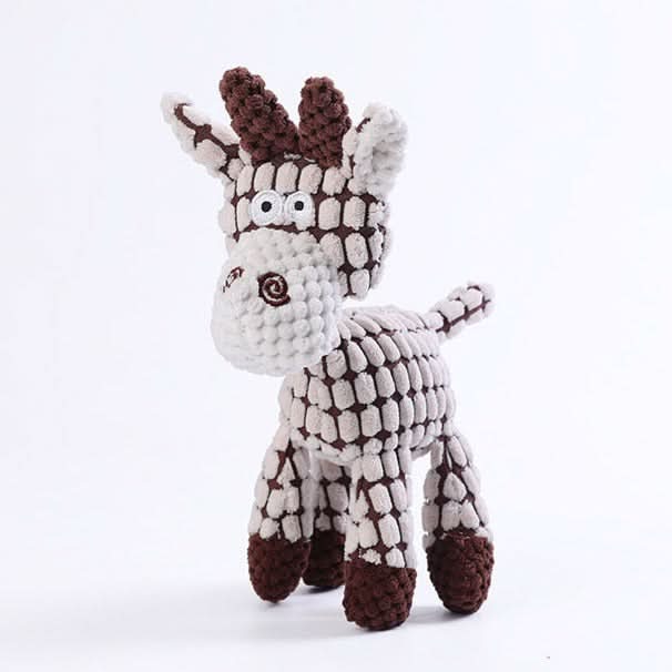 Durable Plush Squeaky Dog Toy for Heavy Chewers