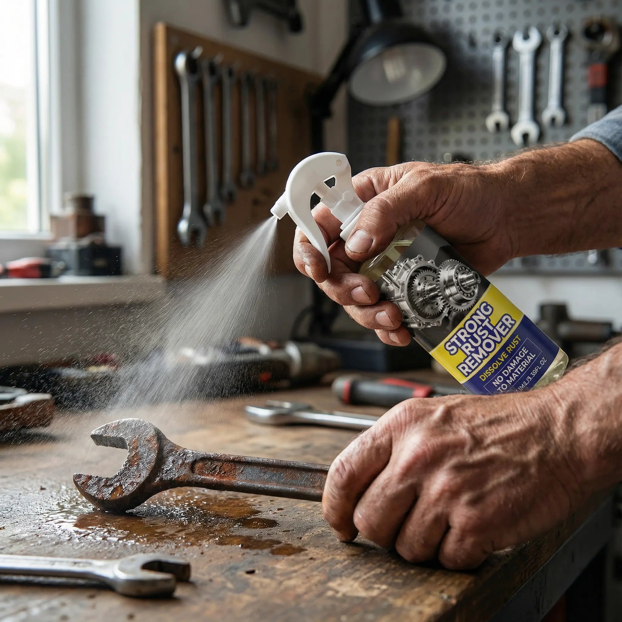 Rust Dissolving Spray – Eliminates Rust Without the Need for Scrubbing