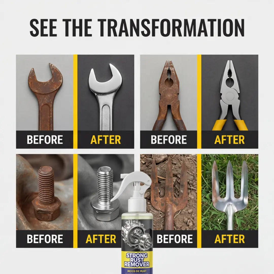 Rust Dissolving Spray – Eliminates Rust Without the Need for Scrubbing