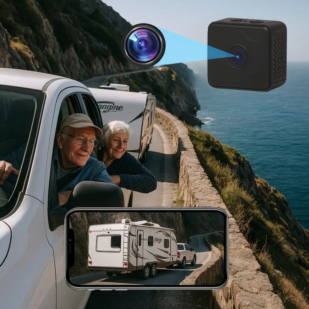 Magnetic Backup Camera for Retrofitting | Night Vision | Rear View
