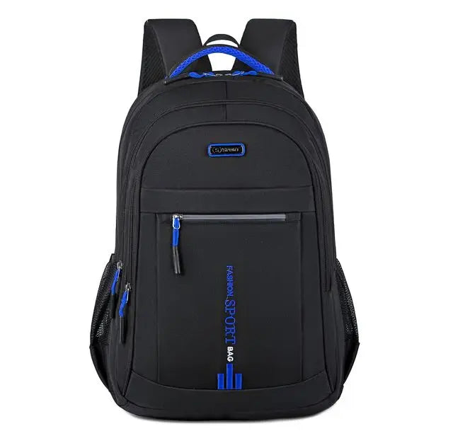 Waterproof Oxford Backpack for Men with Laptop Compartment