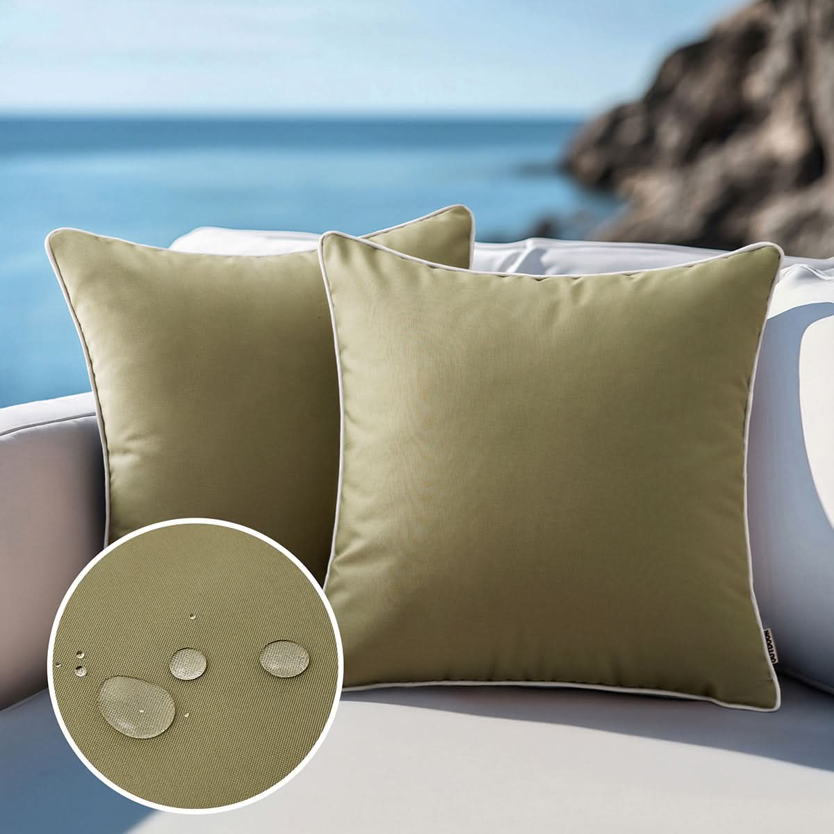 Outdoor Cushion Covers for Garden and Patio Decoration