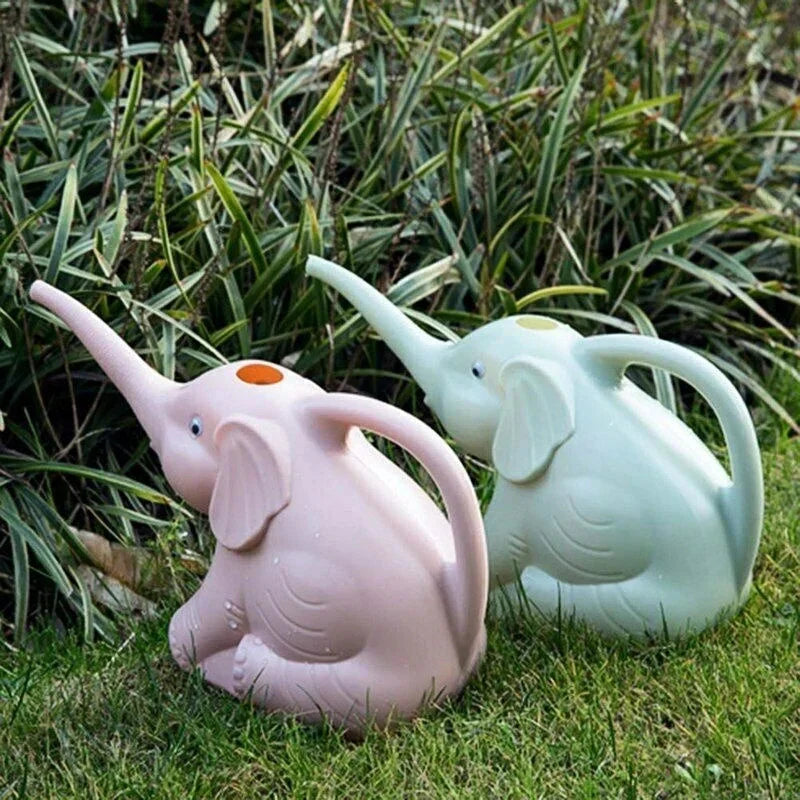 Pastel Elephant Watering Can – Decorative Design in 3 Colors