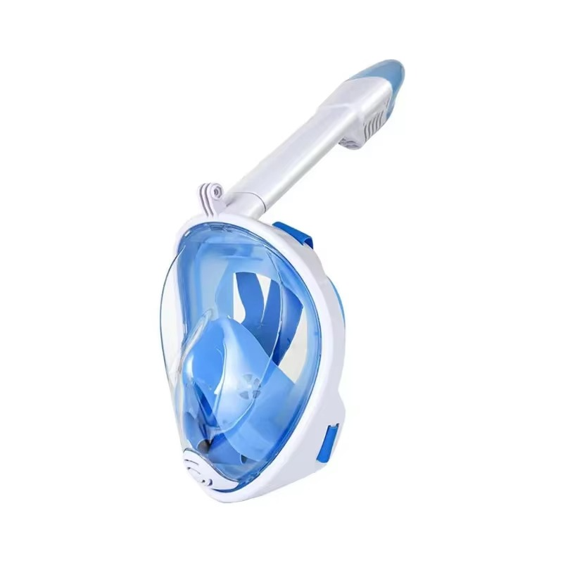 Panoramic Snorkeling Mask with Dry Full-Face Design – Anti-Fog for Swimming and Diving
