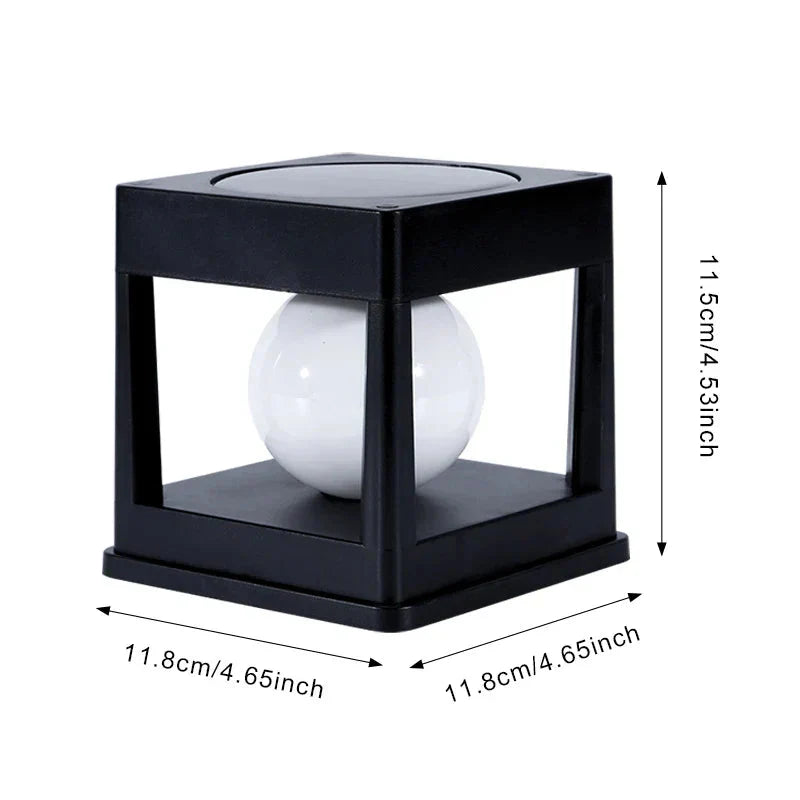 Automatic Sensor Solar Lantern for Garden with Two Light Colors