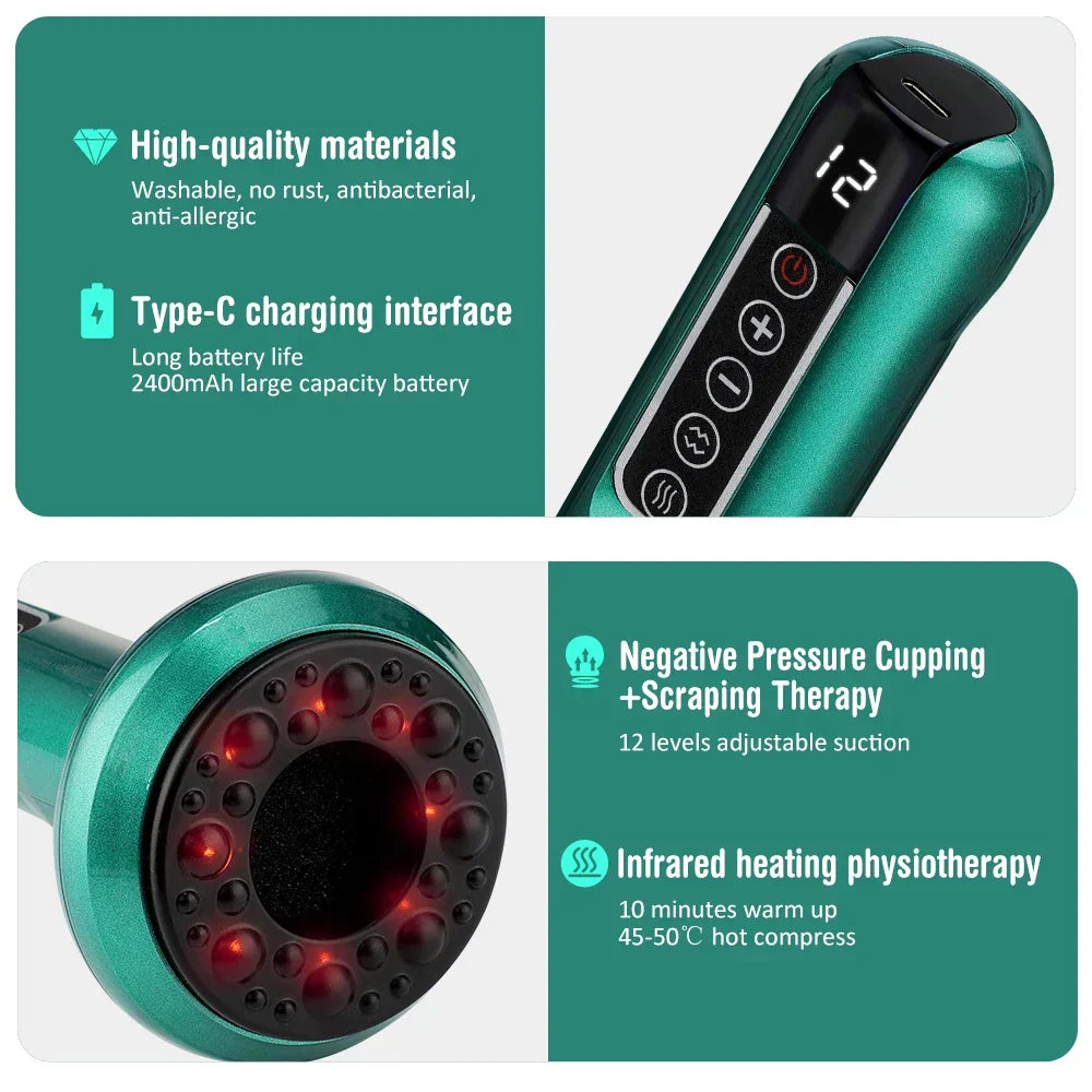 Revitalizing Body Massage Device for Smooth Skin