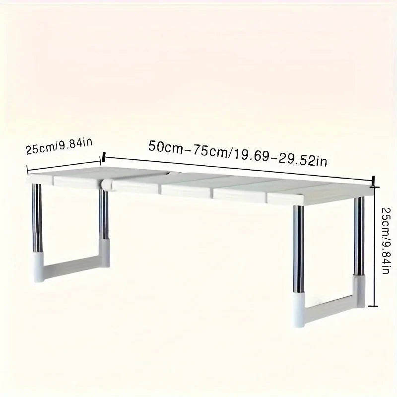 Under-Cabinet Shelf with Adjustable Design – Maximize Space and Organization