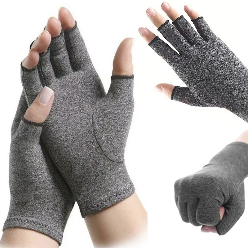 Breathable Half Finger Cycling Gloves with Non-Slip Padding