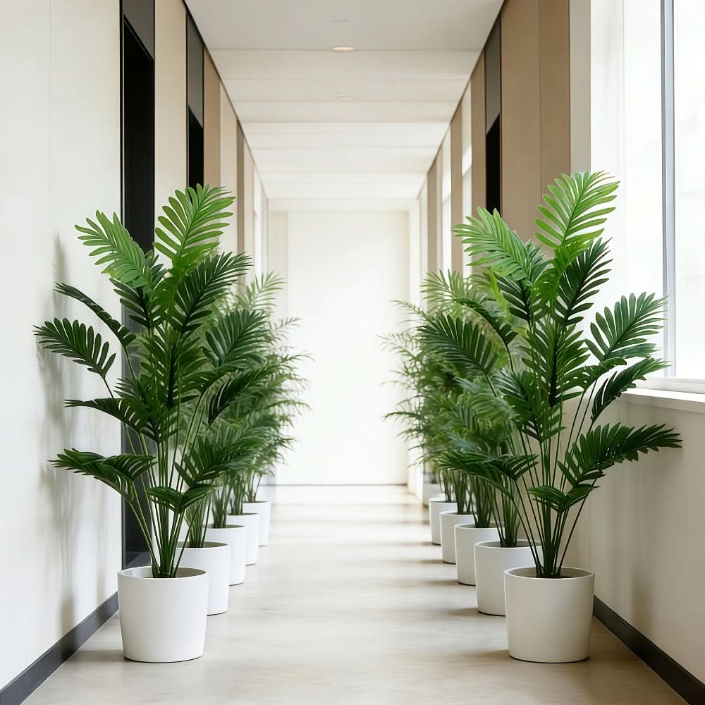 Decorative Tropical Palm Leaves - Artificial Plant Design