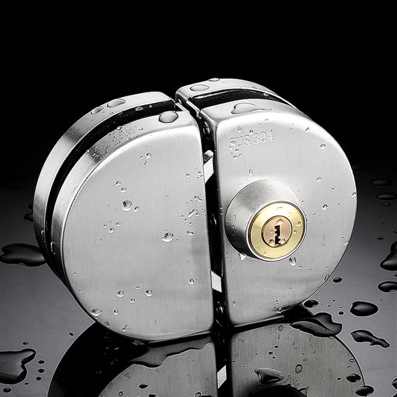 Stainless Steel Sliding Door Lock – No-Drill Safety Latch for Home & Patio