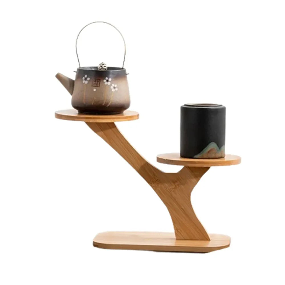 Multi-tier Bamboo Shelf – Z-Shape or Y-Shape Design