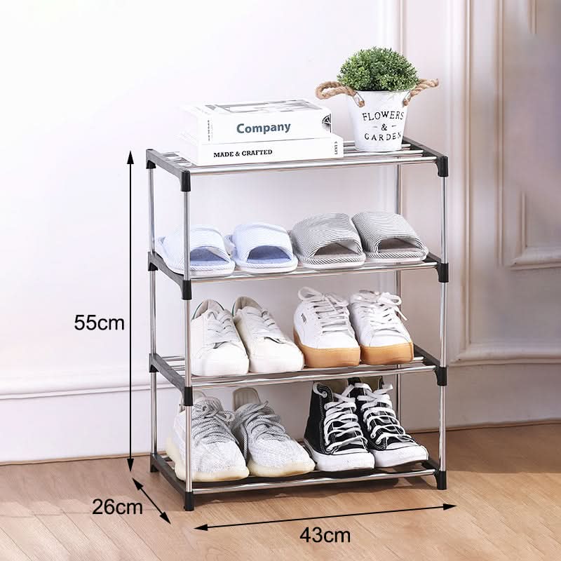 Multi-Tier Storage Shoe Organizer for Home Use