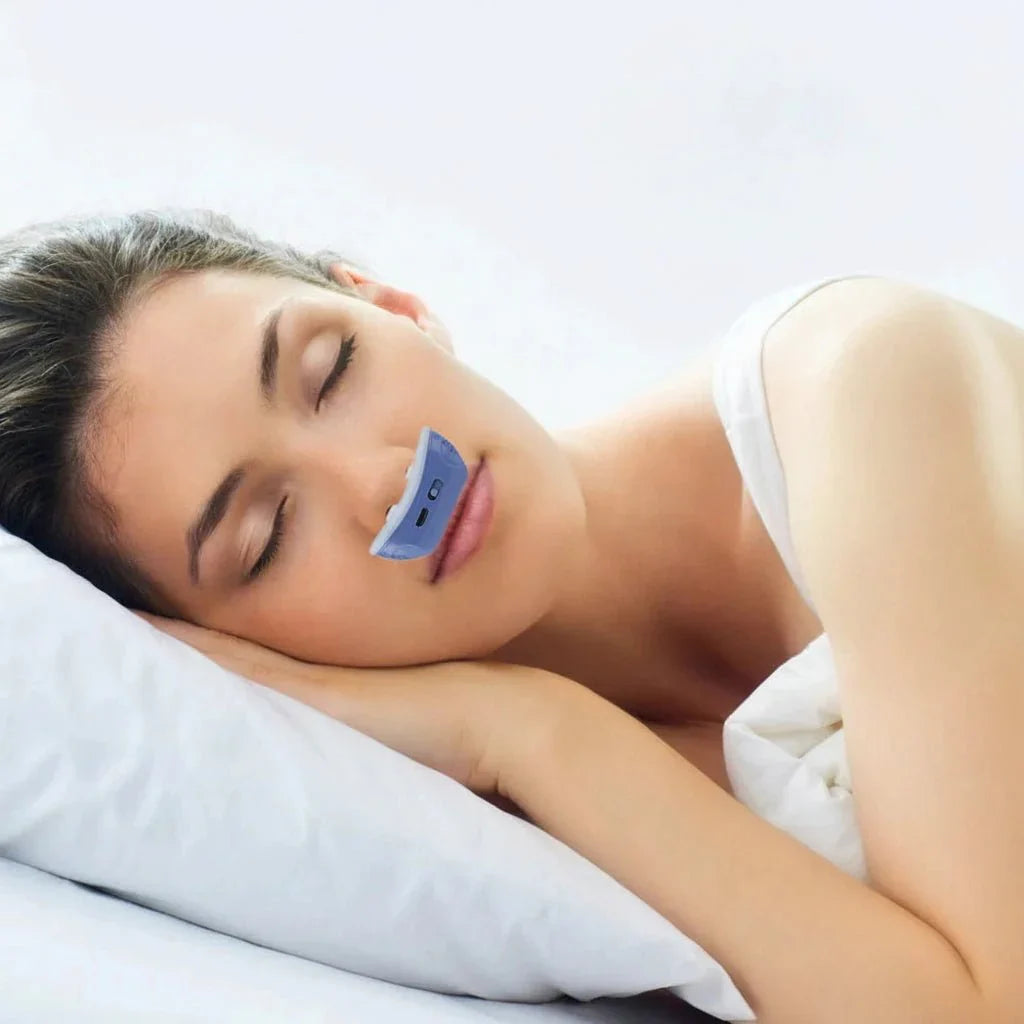 Portable Sleep Aid Device for Snoring and Apnea Relief