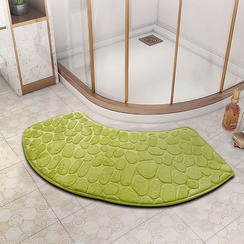3D Quick-Dry Non-Slip Velvet Bath Mat in Soft Texture