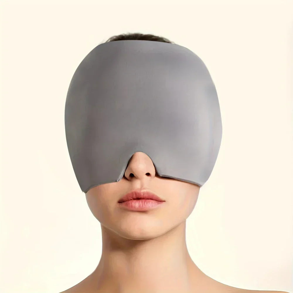 Cold Therapy Headache Wrap and Ice Hat for Migraine Relief