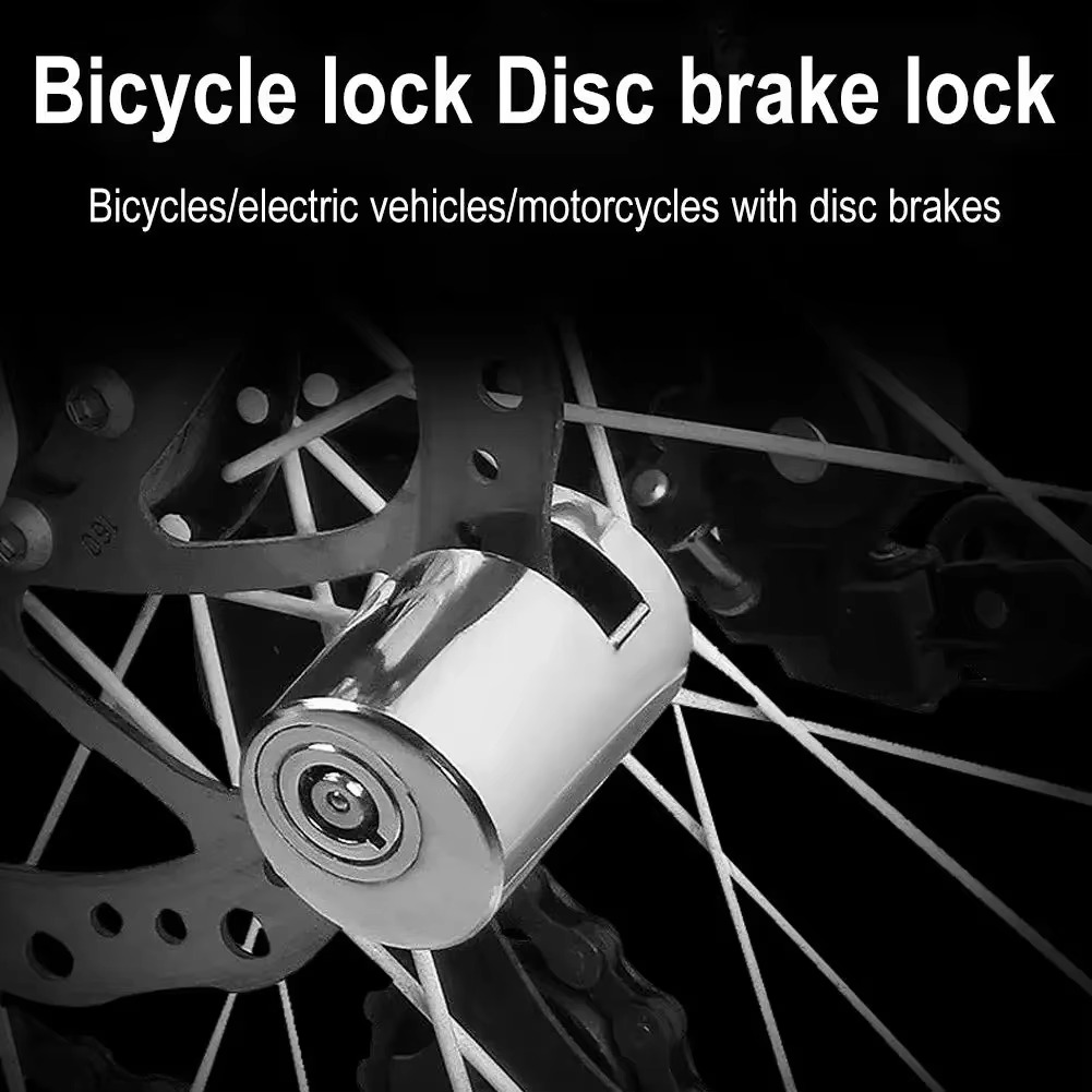 Bicycle and Motorcycle Brake Disc Security Lock
