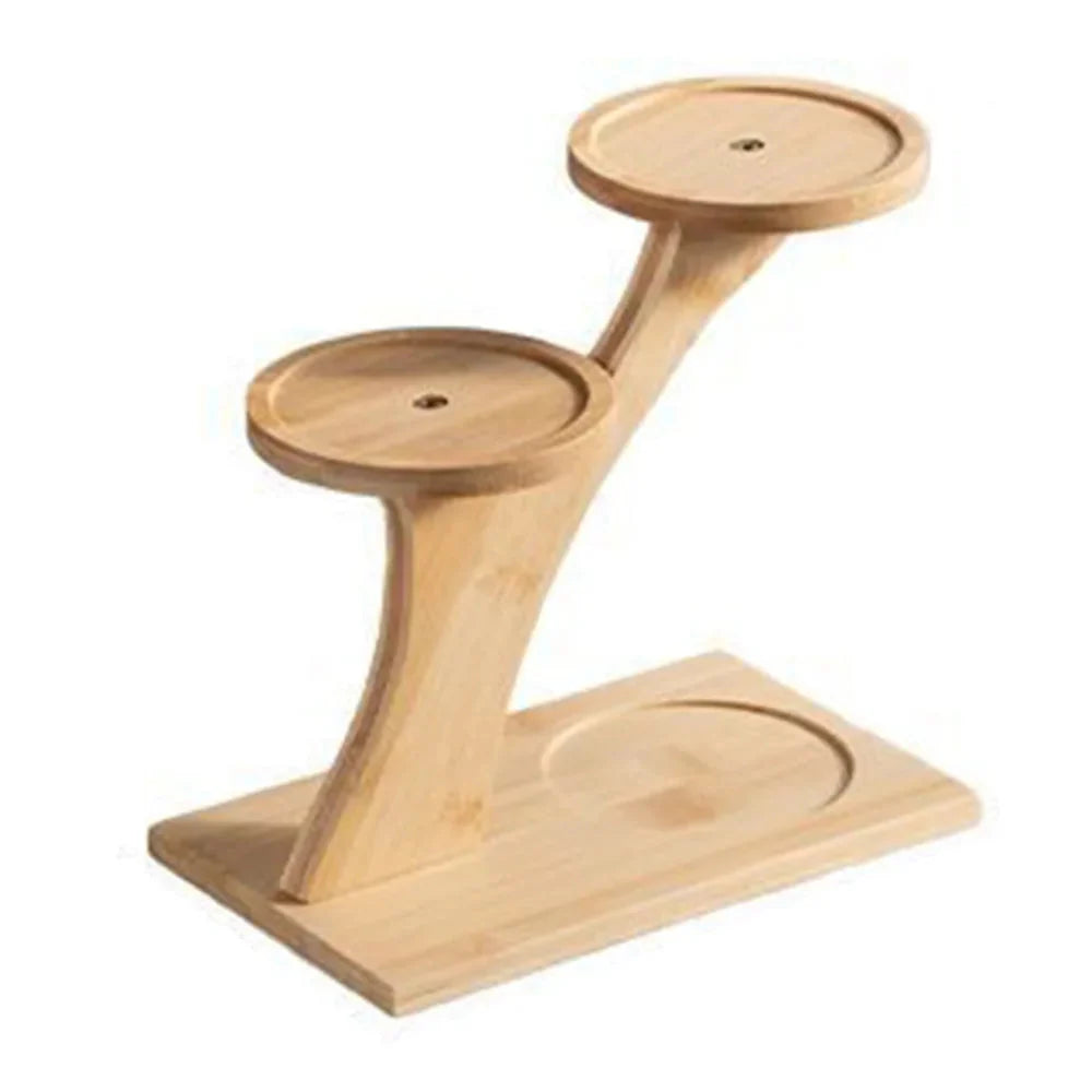 Multi-tier Bamboo Shelf – Z-Shape or Y-Shape Design