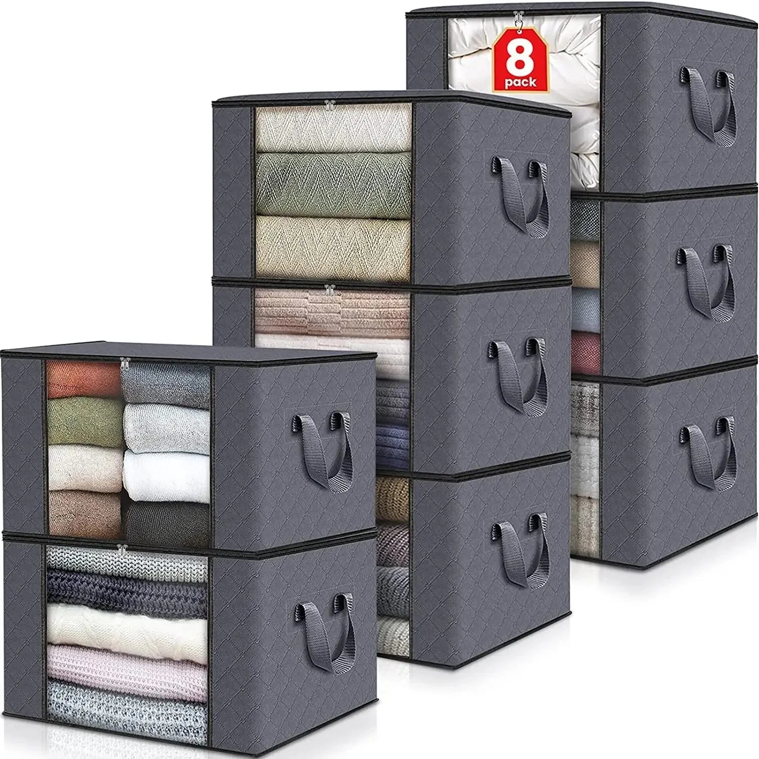 Storage Bags Made from Nonwoven Fabric with Clear Viewing Window