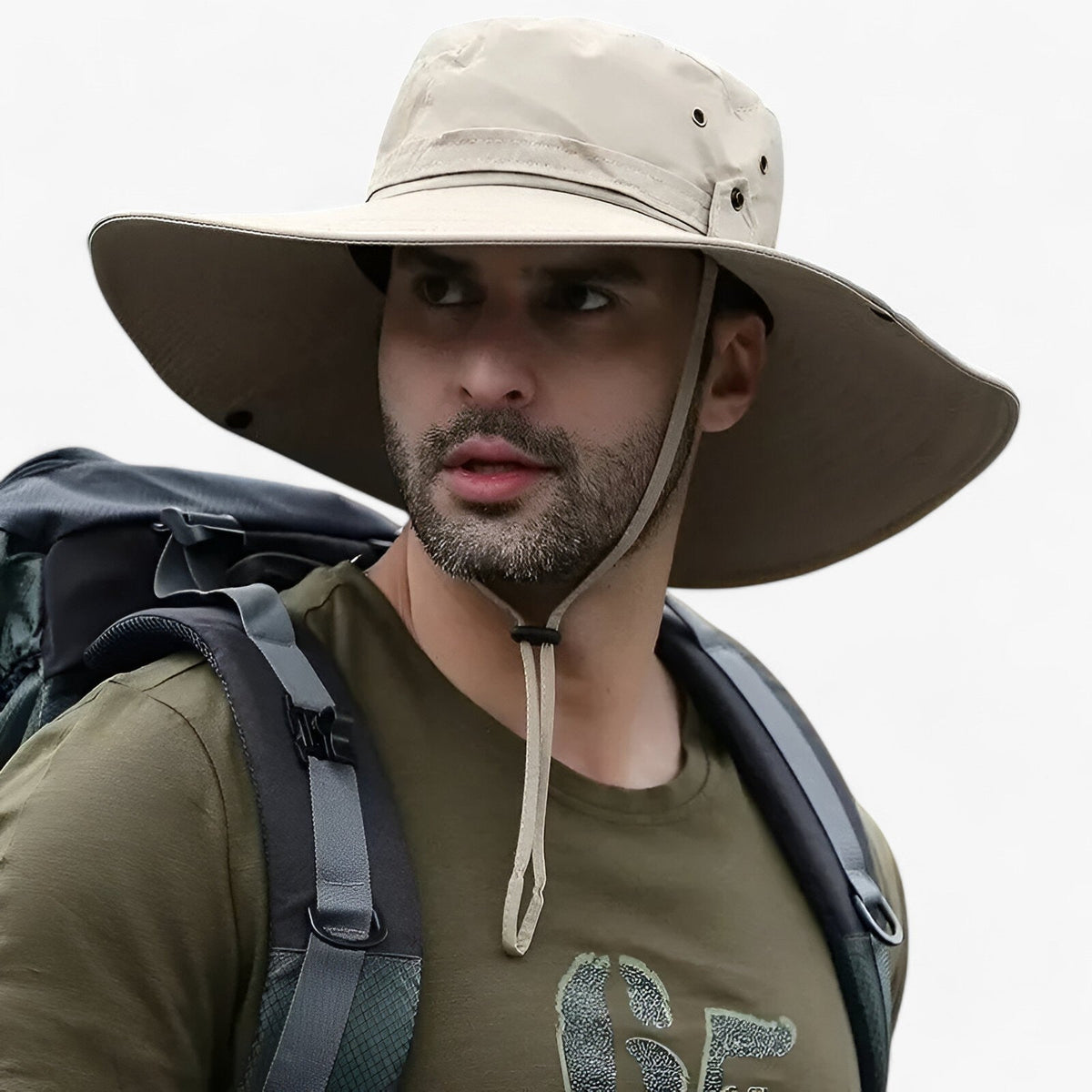 Sun Hat with UV Protection – Breathable for Hiking, Camping, Fishing