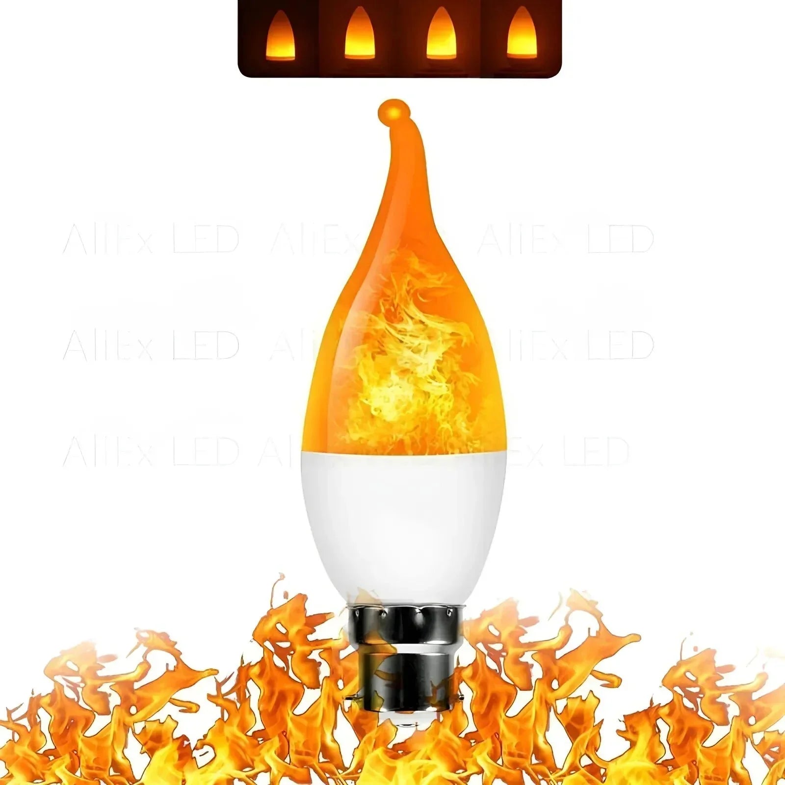 Moving Flame Effect LED Lamp for Ambient Lighting