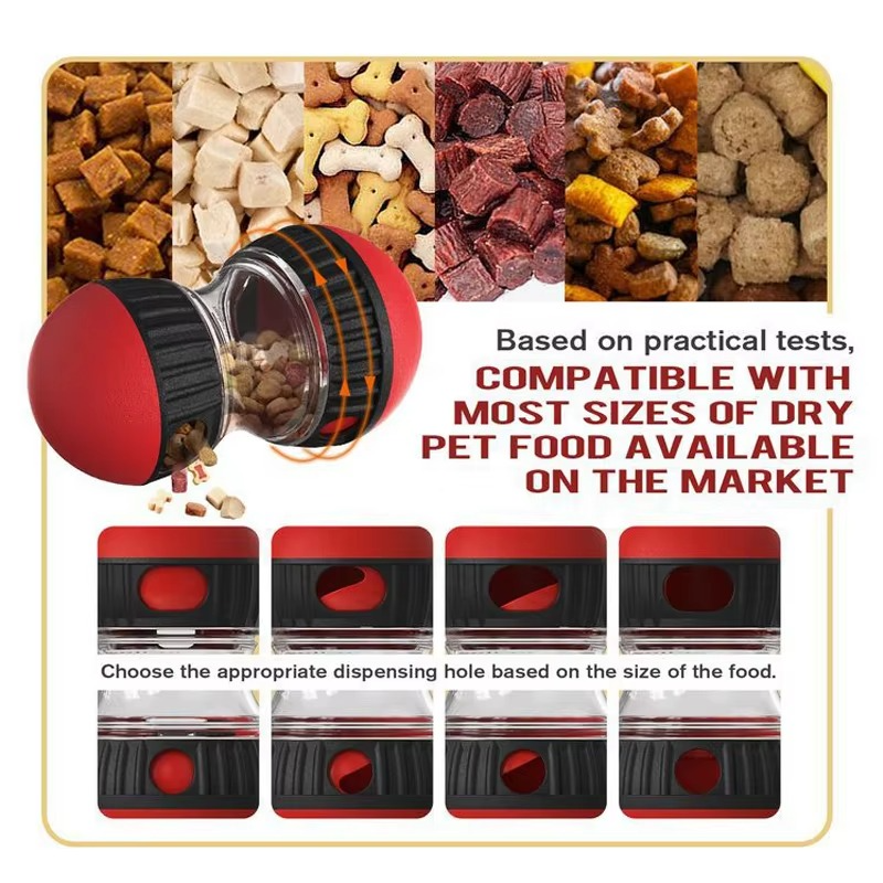 Sliding Treat Compartment Puzzle Toy for Dogs