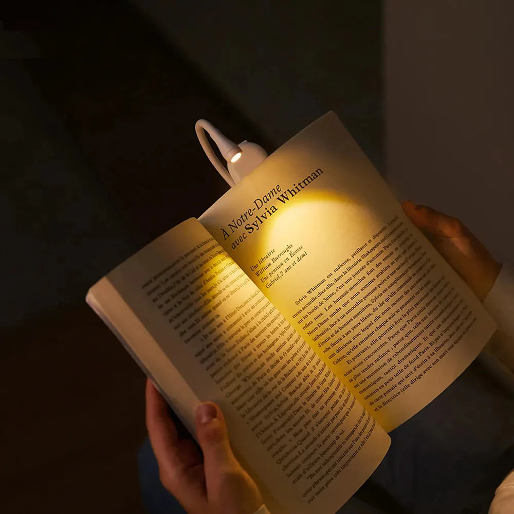 Dimmable USB Rechargeable Clip-On LED Reading Light