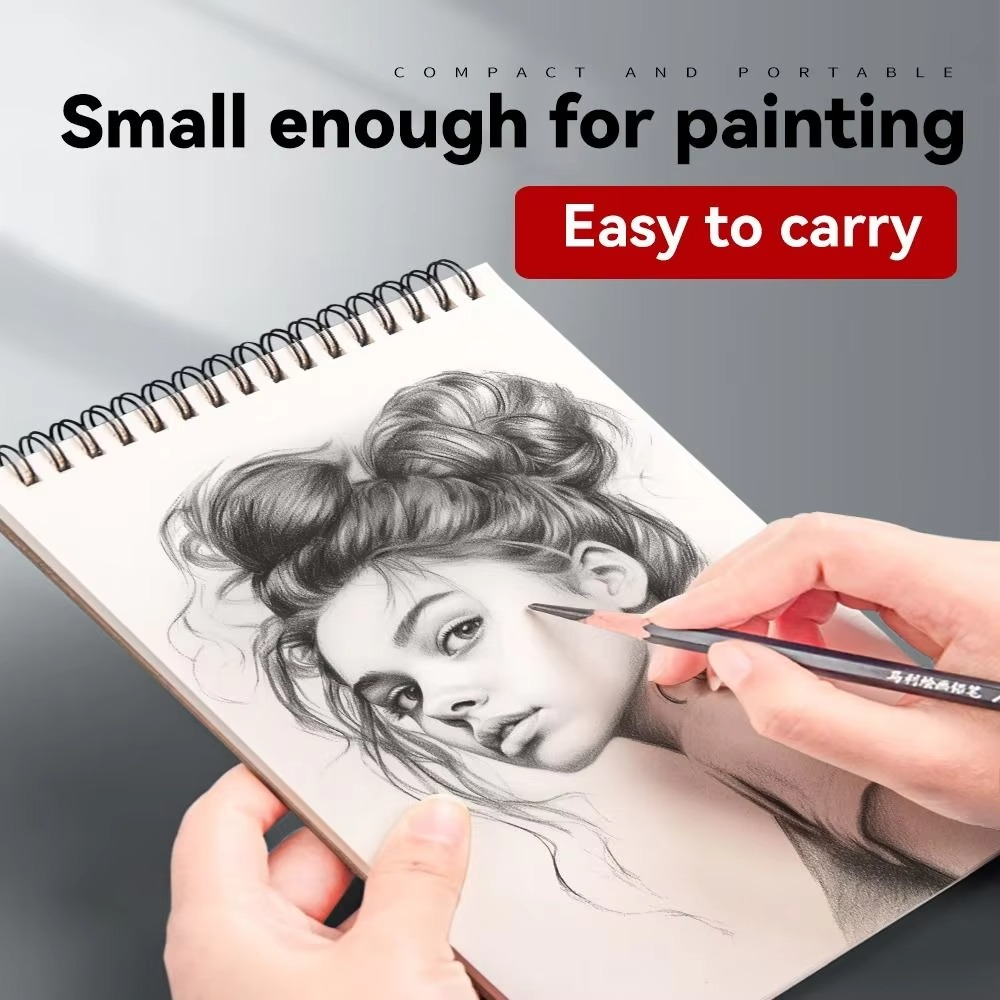 Thick Paper Spiral Drawing Sketch Pad for Art and Sketching
