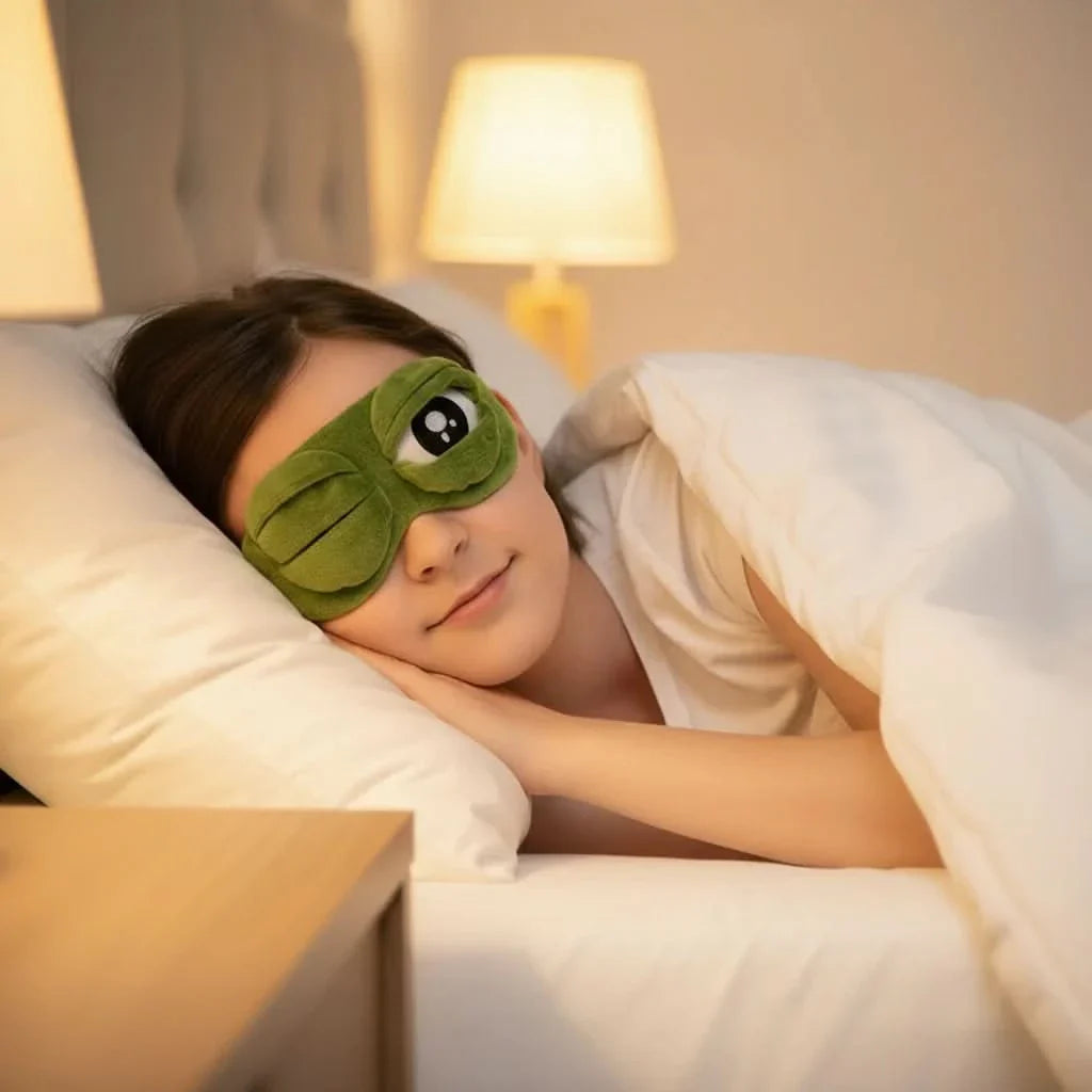 Soft Sleep Mask for Comfortable Travel Naps
