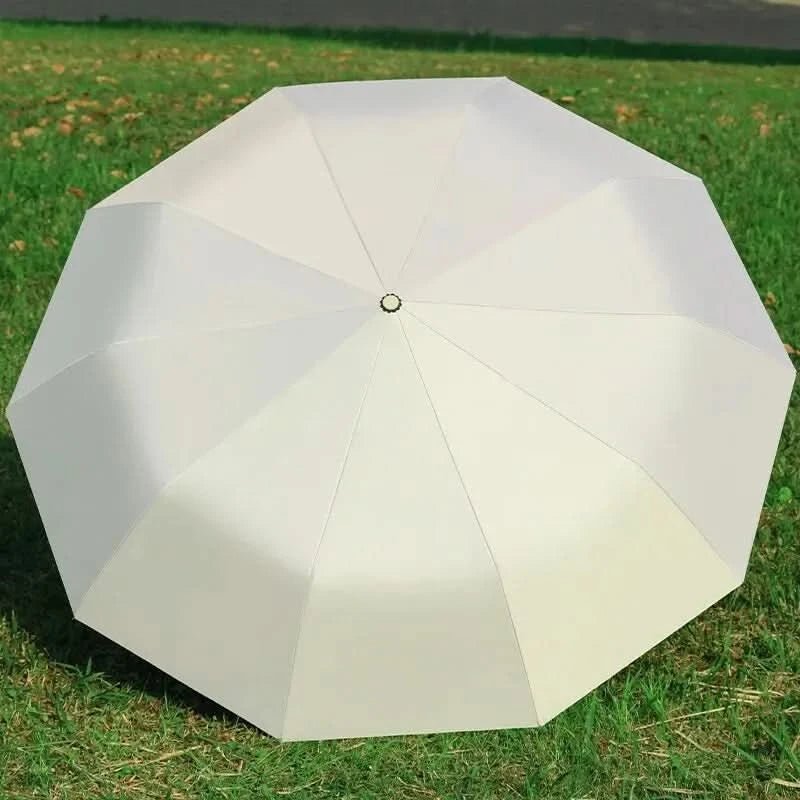 Smart Folding Umbrella with Wind Resistance and UV Shield