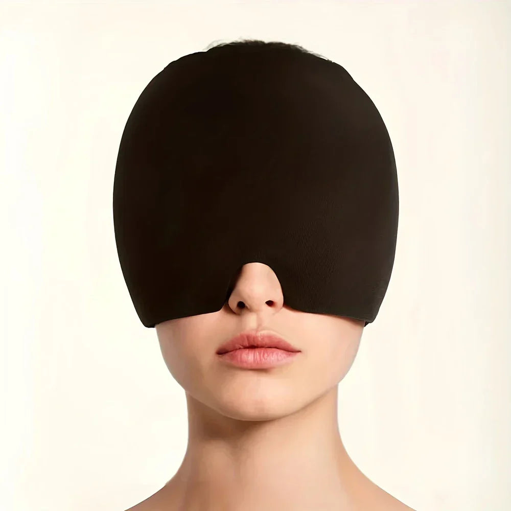 Cold Therapy Headache Wrap and Ice Hat for Migraine Relief
