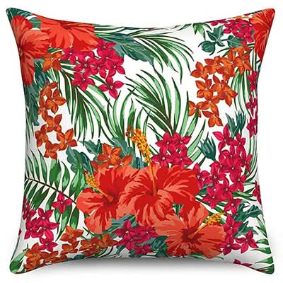 Hawaiian Palm Leaf Sofa Cushion Cover for Home Decor