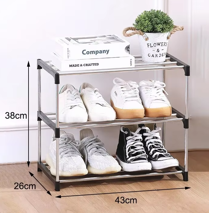 Multi-Tier Storage Shoe Organizer for Home Use