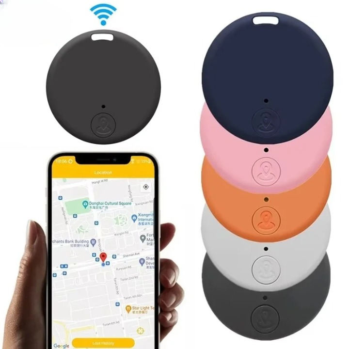 Set of 2 Round Bluetooth Trackers – Keep Your Items Safe