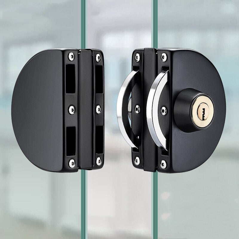 Stainless Steel Sliding Door Lock – No-Drill Safety Latch for Home & Patio