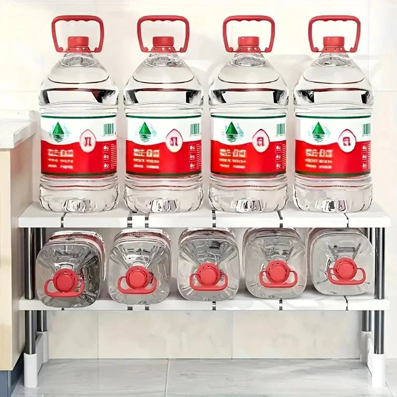 Under-Cabinet Shelf with Adjustable Design – Maximize Space and Organization