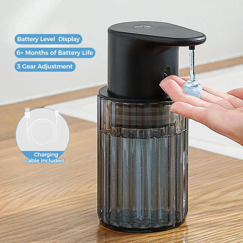 Touchless Soap Dispenser – Automatic, Rechargeable via USB