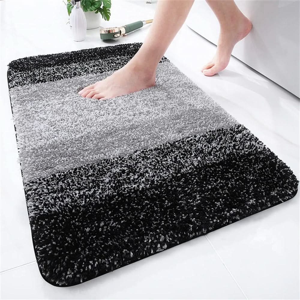 Plush Non-Slip Toilet Rug – Soft Bath Mat for Comfort