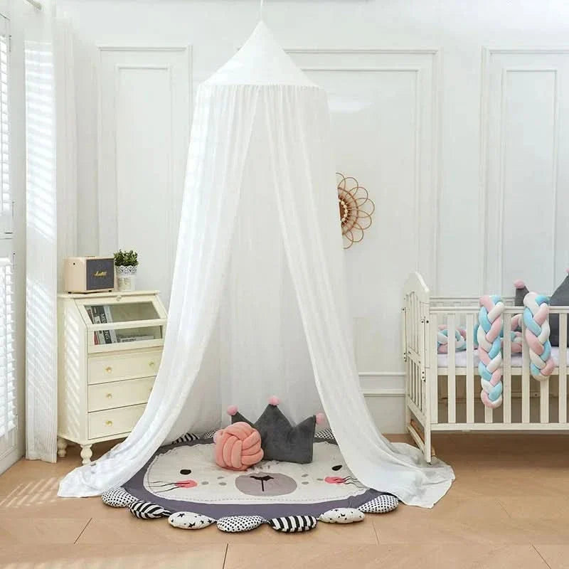 Decorative Hanging Bed Canopy for Girls' Play Areas