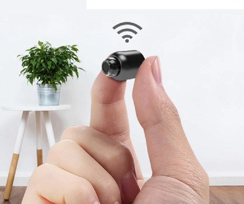 Full HD Night Vision Security Camera – Compact WiFi Monitor