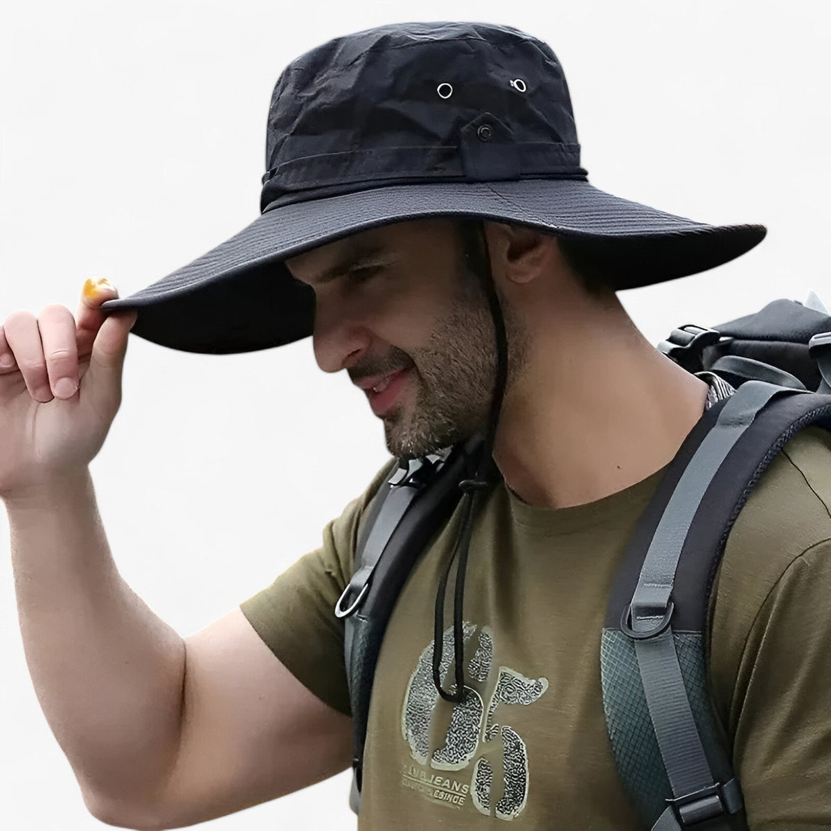 Sun Hat with UV Protection – Breathable for Hiking, Camping, Fishing