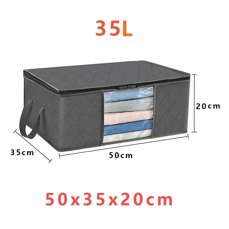 Storage Bags Made from Nonwoven Fabric with Clear Viewing Window