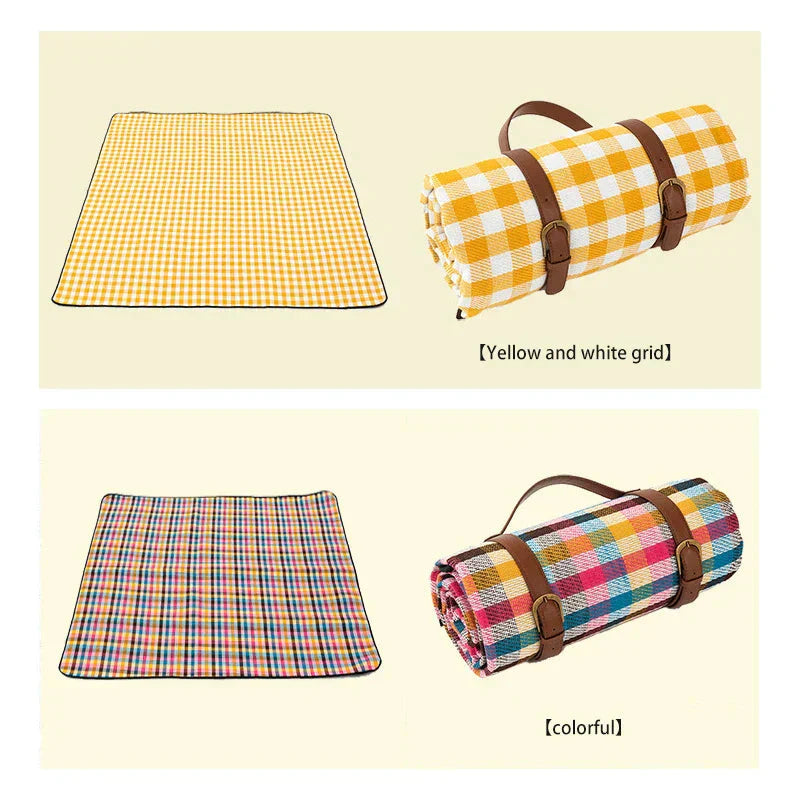 Portable Waterproof Blanket for Picnics with Carry Strap
