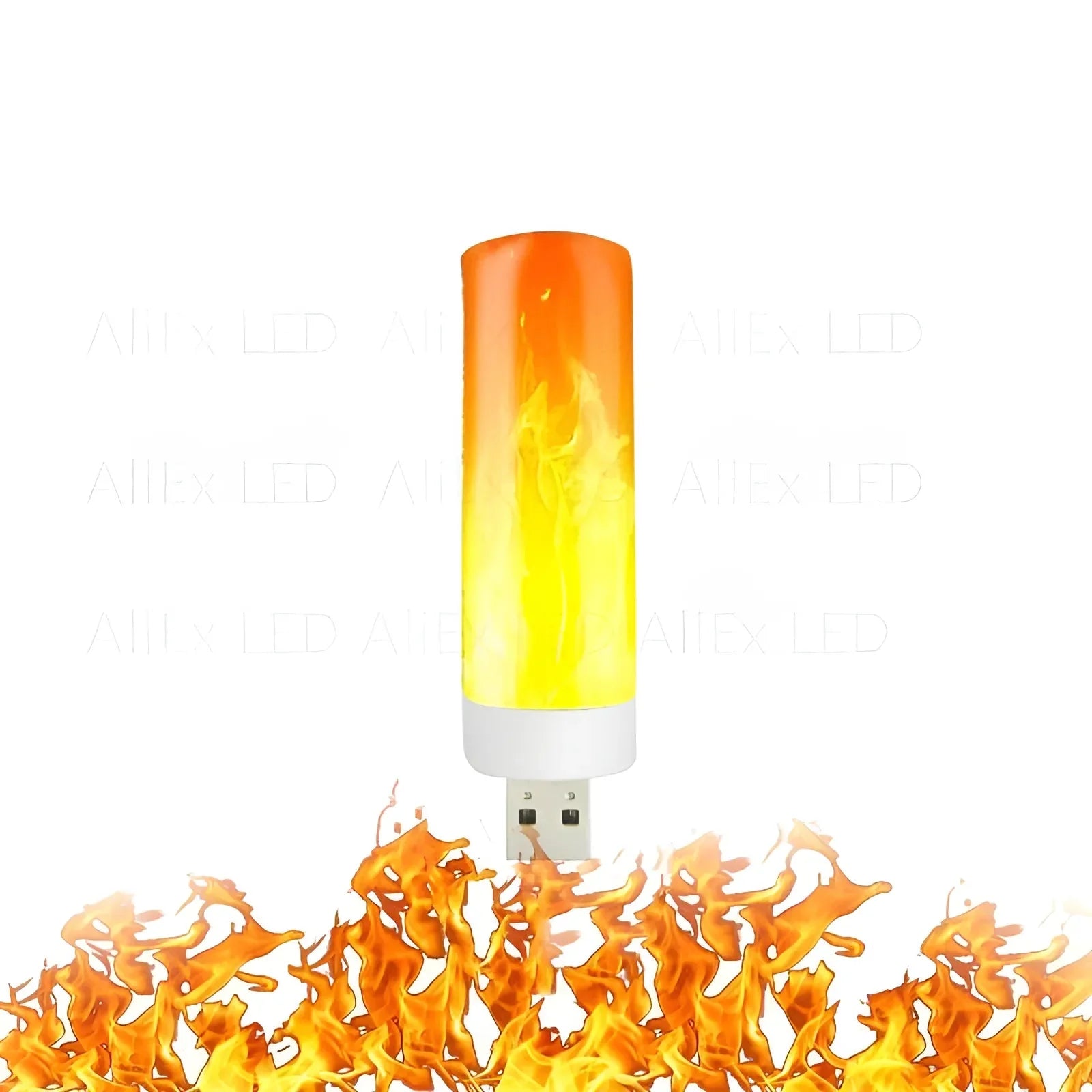 Moving Flame Effect LED Lamp for Ambient Lighting