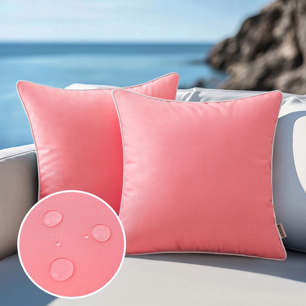 Outdoor Cushion Covers for Garden and Patio Decoration