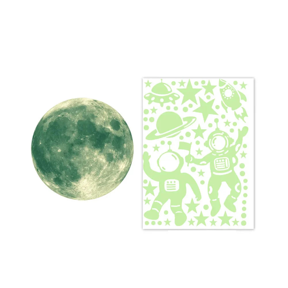 Children's Room Glow-in-the-Dark Wall Decals