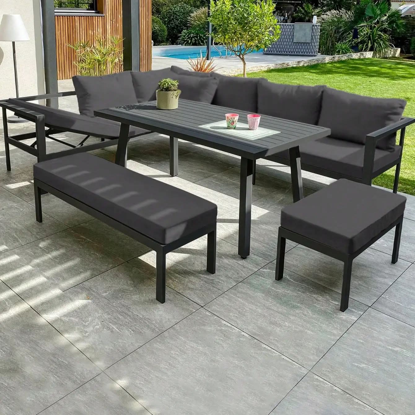 Non-Slip Cushion Covers for Protecting Patio Furniture