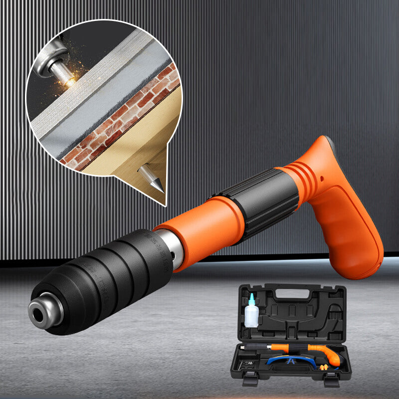 Metal Pneumatic Nail Gun Featuring Stainless Steel Insert